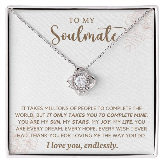 02 Soulmate - Love Knot Necklace
